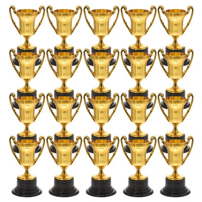 20Pcs Award Cups Mini Trophys Children Soccer Trophies Prizes School Student Sport Mini Awards Kids Christmas Party Game Gifts