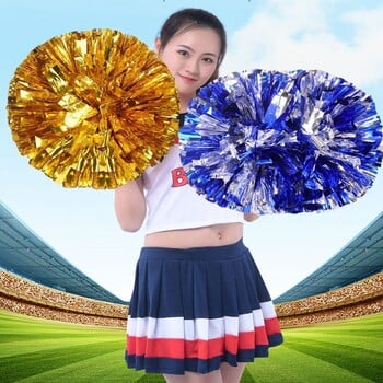 1PC 28cm Игра Pom Poms Мажоретки Cheering Ball Sports Match Vocal Dance Party Concert Decorator Come On Реквизит Клубни консумативи