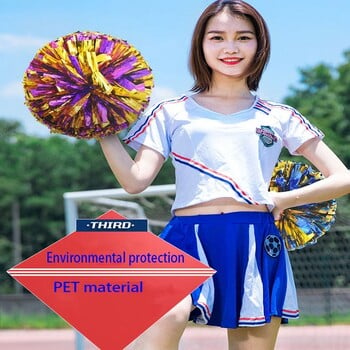 1PC 28cm Игра Pom Poms Мажоретки Cheering Ball Sports Match Vocal Dance Party Concert Decorator Come On Реквизит Клубни консумативи