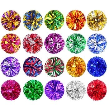 1PC 28cm Игра Pom Poms Мажоретки Cheering Ball Sports Match Vocal Dance Party Concert Decorator Come On Реквизит Клубни консумативи