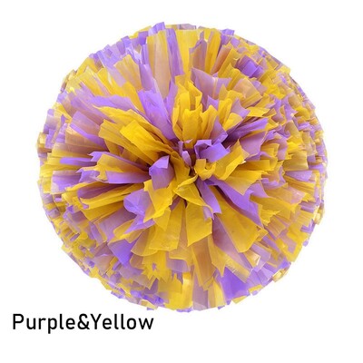 Dubultā cauruma rokturis Sacensības Ziedu Klubs Sporta piederumi Deju ballīšu dekorators Karsējmeitene Pom Poms Karsējmeiteņu uzmundrināšanas balle