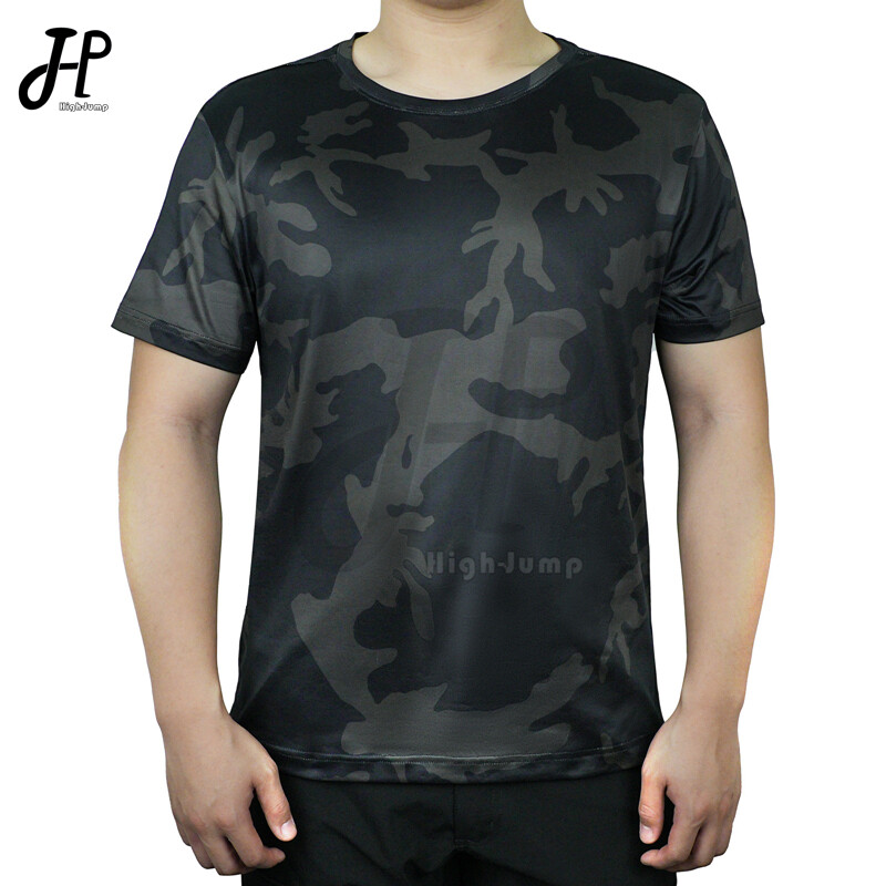 2024 Lovačka majica kratkih rukava Muška 3D Bionic Camo Tree Prozračna odjeća Taktički Paintball bazni sloj Dodaci za lov