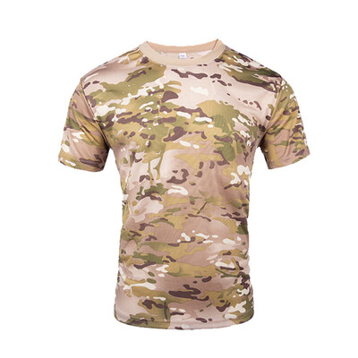 Мъжки камуфлажни ризи за лов Тактическа риза за риболов Армейски военни тениски Камуфлажни ризи за къмпинг Бързосъхнещи тактически дрехи