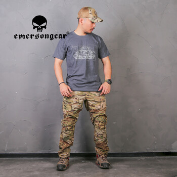 EMERSONGEAR Tactical Fashion Casual Shirt Sport Mens T-shirt Home Outdoor Culture Tshirt Ежедневен спорт