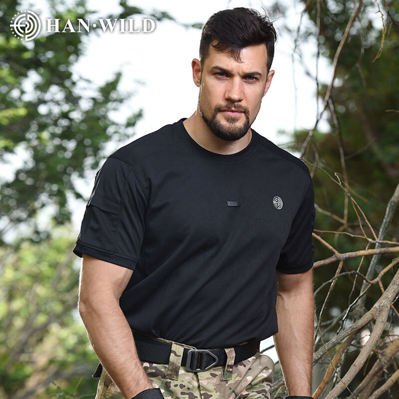 Ikdienas T-krekli Cīņas krekli Taktiski ar īsām piedurknēm Ārā