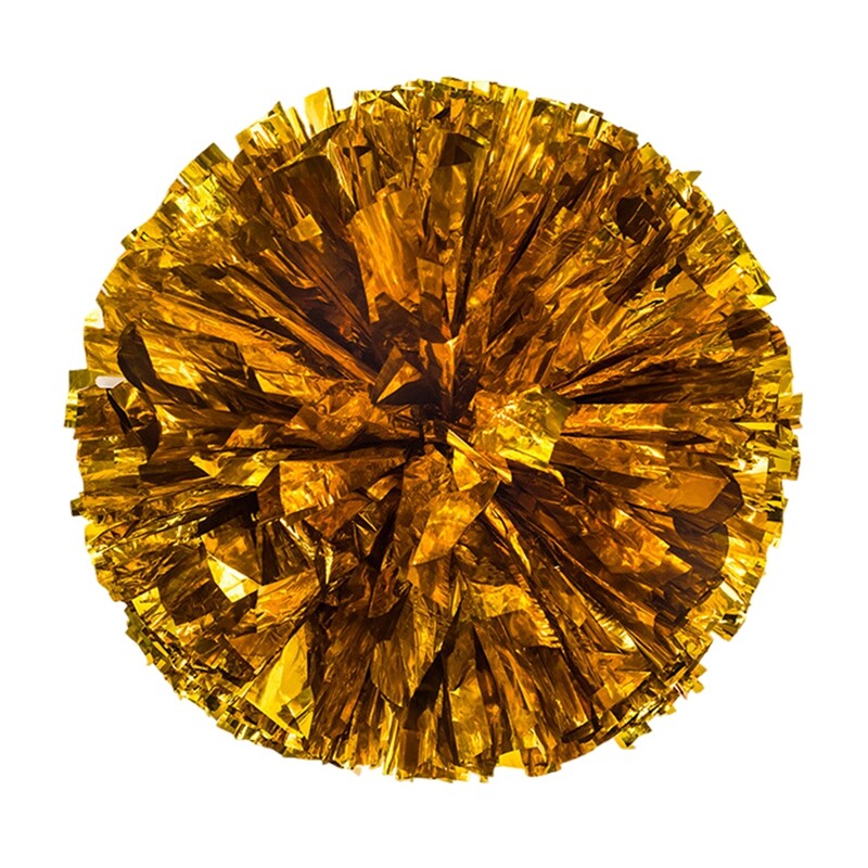 Palūkanų komandos gėlių kamuoliai, merginos šoka rankoje laikomų sportinių vakarėlių klubo dekoravimas pom poms.