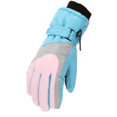 Детски ски ръкавици за сноуборд Зимни ветроустойчиви топли Детски памучни ръкавици с пръсти Дишащи за ски на открито колоездене