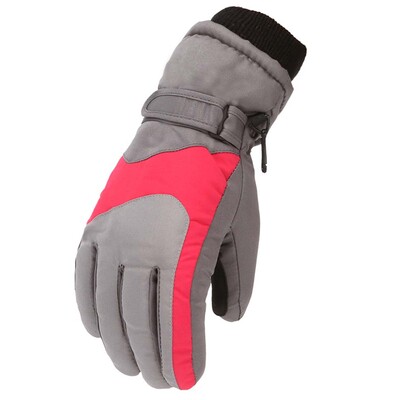 Детски ски ръкавици за сноуборд Зимни ветроустойчиви топли Детски памучни ръкавици с пръсти Дишащи за ски на открито колоездене