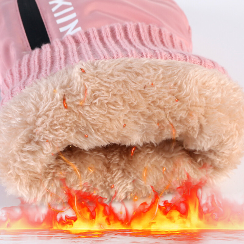 Moteriškos profesionalios žiemos slidinėjimo pirštinės, šiltos sniego pirštinės, vandeniui atsparios motociklininko pirštinės, Smile 506 jutiklinis ekranas