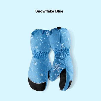 Zimske rukavice za skijanje Dječje rukavice Podebljana flis podstava Vodootporne protuklizne tople rukavice Dječaci Djevojčice Rukavice za sportove na snijegu na otvorenom