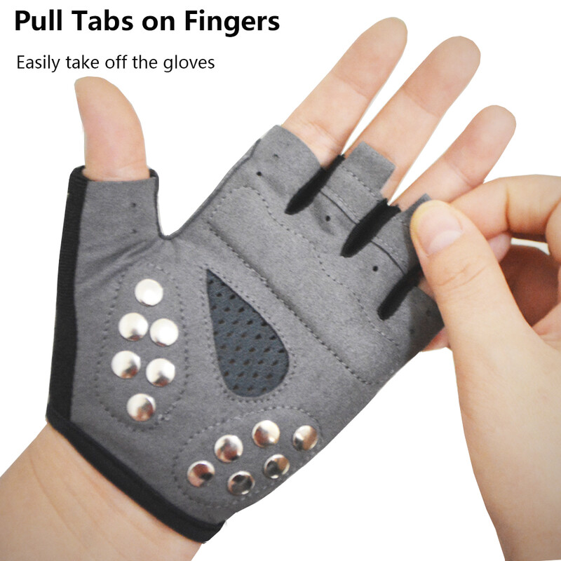 MOREOK Prozračne zaštitne zakovice za dlan, dječje rukavice, dječje biciklističke rukavice za ravnotežu, klizanje za dječake, djevojčice 3-12 godina