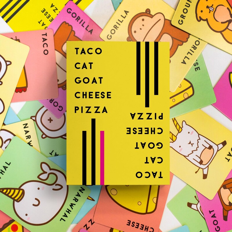 Taco Cat Goat Drinking Card Games za odrasle Nečuveno zabavna Cheese Pizza Adult Party Card Game Engleska verzija za parove