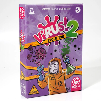 U španjolskoj verziji u engleskoj Virus kartaška igra The Contagioly Virus 2 Card Correct Version Party igra za zabavne obiteljske igre