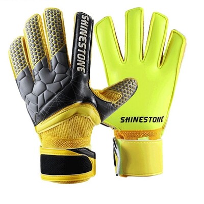 1 par protukliznih dječjih golmanskih rukavica, zaštita prstiju, vratarske rukavice od lateksa, amortizacija, podesiva za odrasle/djecu/djecu