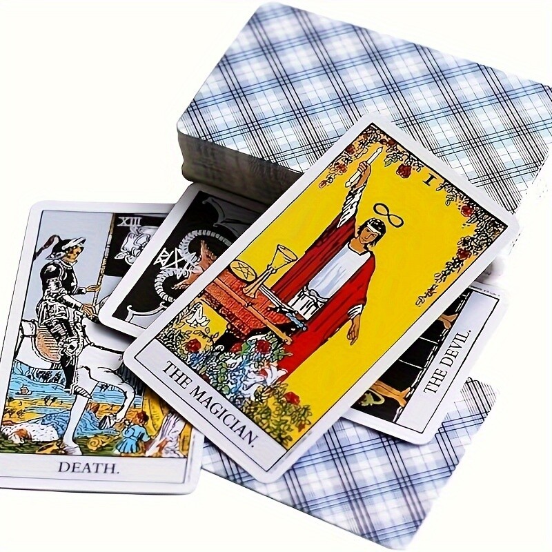 The Rider Tarot špil karata, 78 komada Oracle špil za početnike, klasični tarot s PDF vodičem