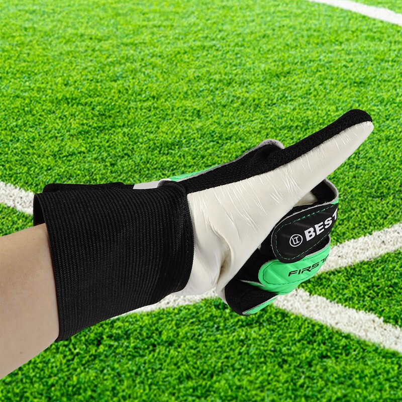 Profesionalios vartininko pirštinės Vyrai Moterys Suaugę Vaikai Futbolas Futbolas Vartininko pirštinės Neslystančios Storos lateksinės pirštinės Pirštų apsauga