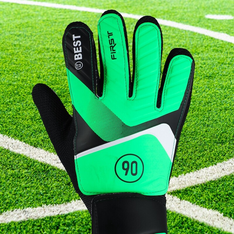 Profesionalios vartininko pirštinės Vyrai Moterys Suaugę Vaikai Futbolas Futbolas Vartininko pirštinės Neslystančios Storos lateksinės pirštinės Pirštų apsauga