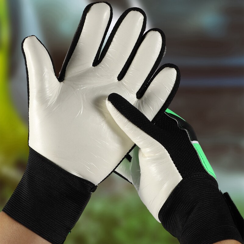 Profesionalios vartininko pirštinės Vyrai Moterys Suaugę Vaikai Futbolas Futbolas Vartininko pirštinės Neslystančios Storos lateksinės pirštinės Pirštų apsauga