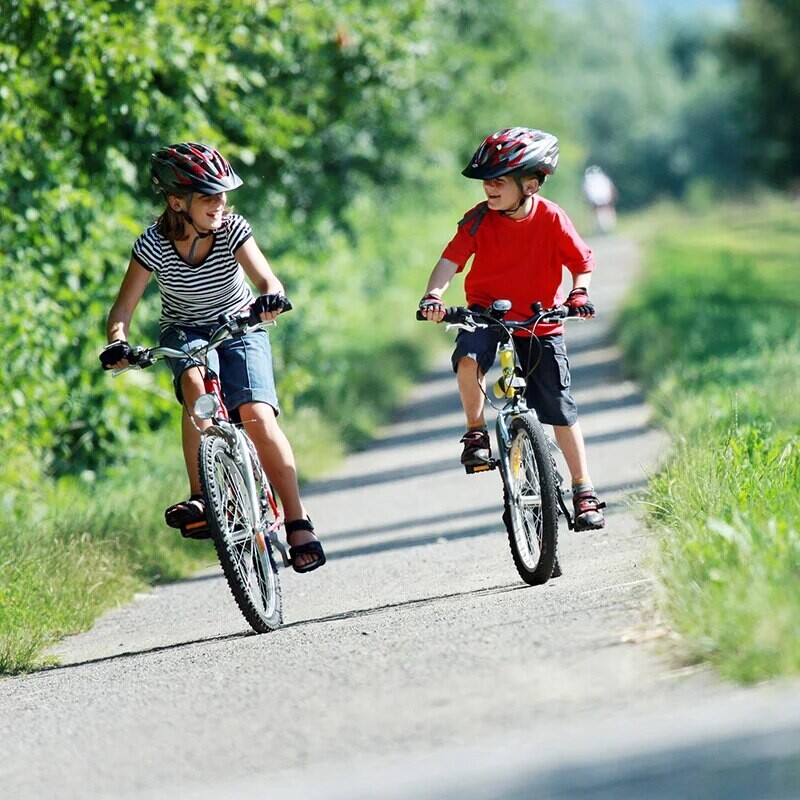 Vaikų jaunimo dviratininkų pirštinės 1 pora gelinio paminkštinimo dviračiui puspirščiui lauko sportui plento kalnų dviračių pirštinės tinka berniukui mergaitei jaunimui