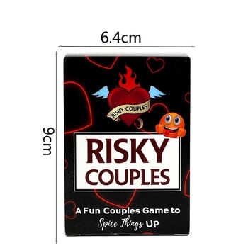 Risky Couples Super Fun Couples Game For Date Night 150 Spicy Dares Ερωτήσεις για τον σύντροφό σας Ρομαντικό παιχνίδι καρτών επετείου