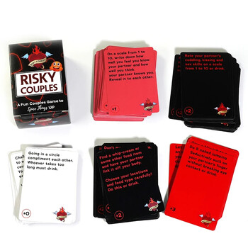 Risky Couples Super Fun Couples Game For Date Night 150 Spicy Dares Ερωτήσεις για τον σύντροφό σας Ρομαντικό παιχνίδι καρτών επετείου