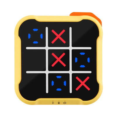 Tic Tac Toe Игра Детски Електронни играчки Кръстчета-нулички Игра Обучение на паметта Безкрайни преносими игри за пътуване за деца Възрастни