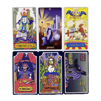 Аниме JoJo Bizarre Adventure Tarot Cards Divination Deck English Versions Edition Oracle Board Игра на настолни игри за парти