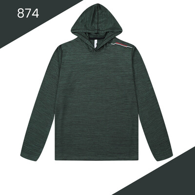 Prilagođena majica s kapuljačom s okruglim izrezom OEM poliesterske prazne majice s kapuljačom Unisex velike veličine Muške, ženske majice s kapuljačom i majice s kapuljačom Trenerka za teretanu 874