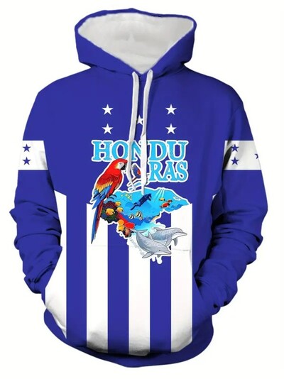 2024. 3D ispis, nova muška majica s kapuljačom, sportska odjeća za van, modna jesenska majica s kapuljačom dugih rukava