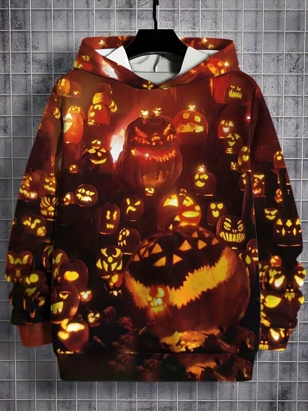 2024. 3D ispis, nova muška majica s kapuljačom, sportska odjeća za van, modna jesenska majica s kapuljačom dugih rukava