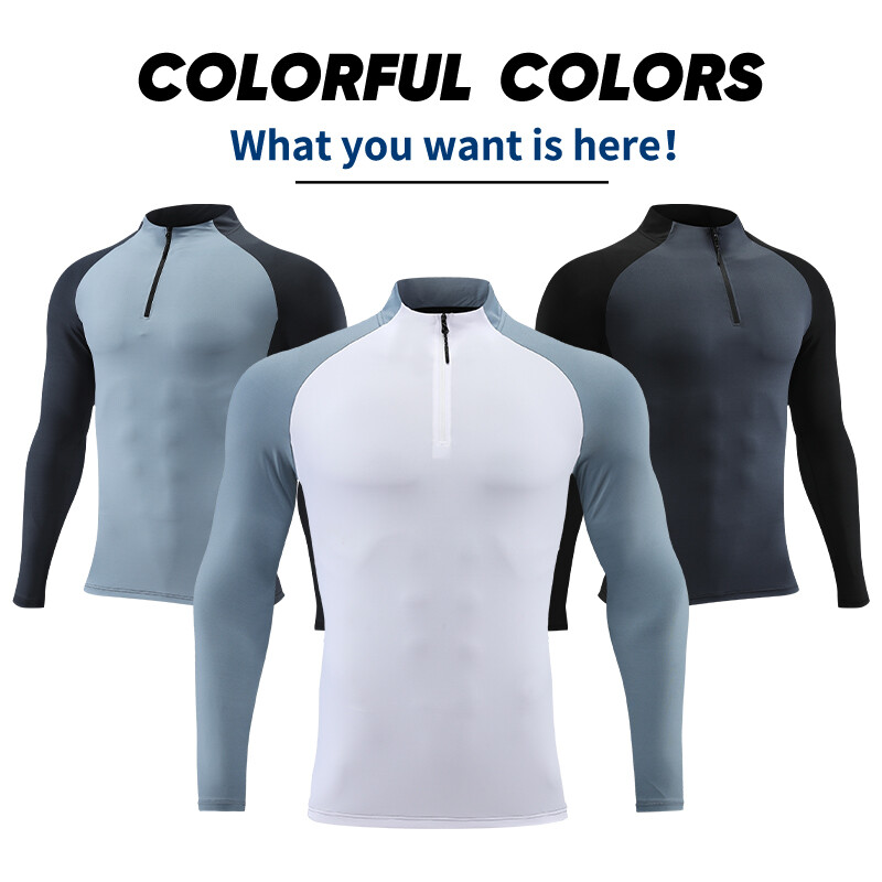 Visokokvalitetni crni spandex veliki ležerni sweatshirt OEM custom print logo poliester s okruglim izrezom muški sweatshirt za trčanje 805