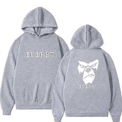 Gym Fitness Hoodie Muški jesenski zimski pulover s kapuljačom Fitness Sweatshirt s printom Preveliki gornji dijelovi sportske odjeće