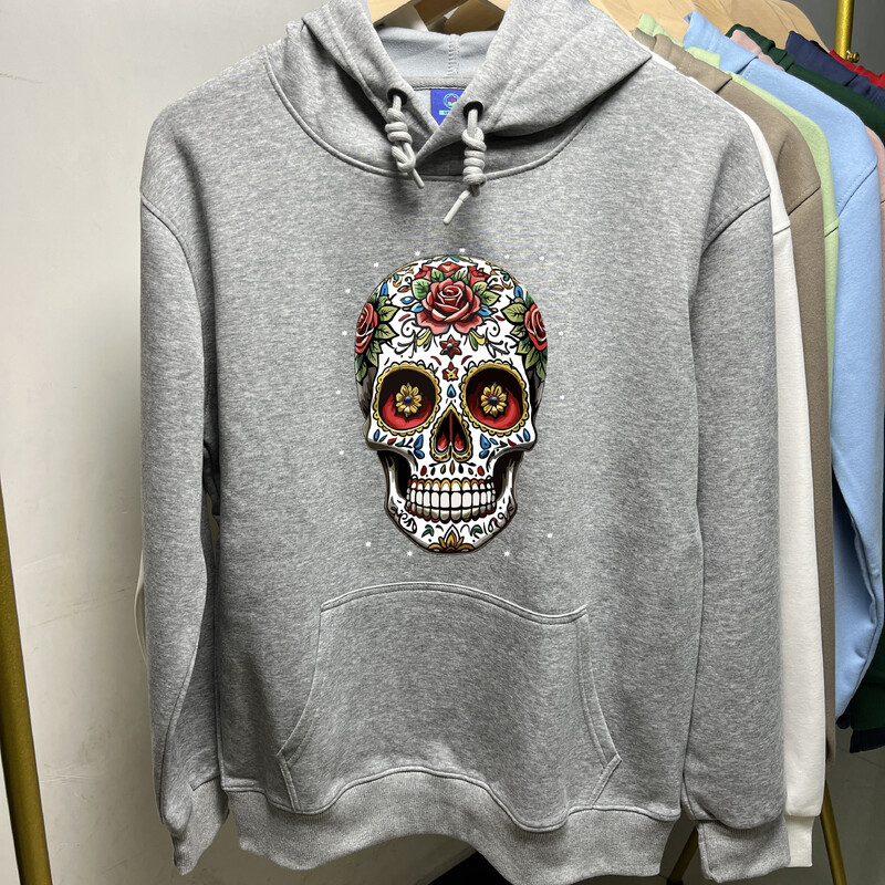 Jesen, nova muška majica s kapuljačom i otisnutim otiscima, široka majica s kapuljačom, hip-hop stil, ulična odjeća, ležerni pulover, muška odjeća