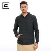 CRZ YOGA Jesen Zima Muški lagani pulover s kapuljačom Dukserica dugih rukava Brzosušeća ležerna sportska majica s kapuljačom i džepom