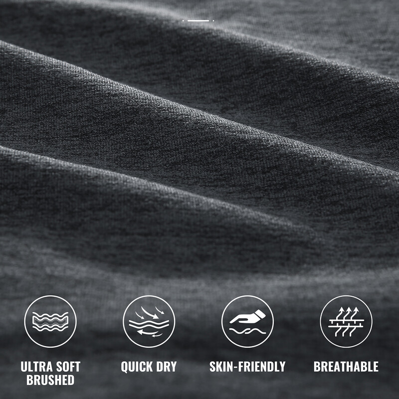 CRZ YOGA Jesen Zima Muški lagani pulover s kapuljačom Dukserica dugih rukava Brzosušeća ležerna sportska majica s kapuljačom i džepom