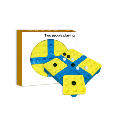 Pentago stalo žaidimas Gomoku Magic Gomoku su juodais ir baltais karoliukais Vaikų dėlionės žaidimas Šachmatai Gobang Qenueson 2–3 asmenų žaidėjai