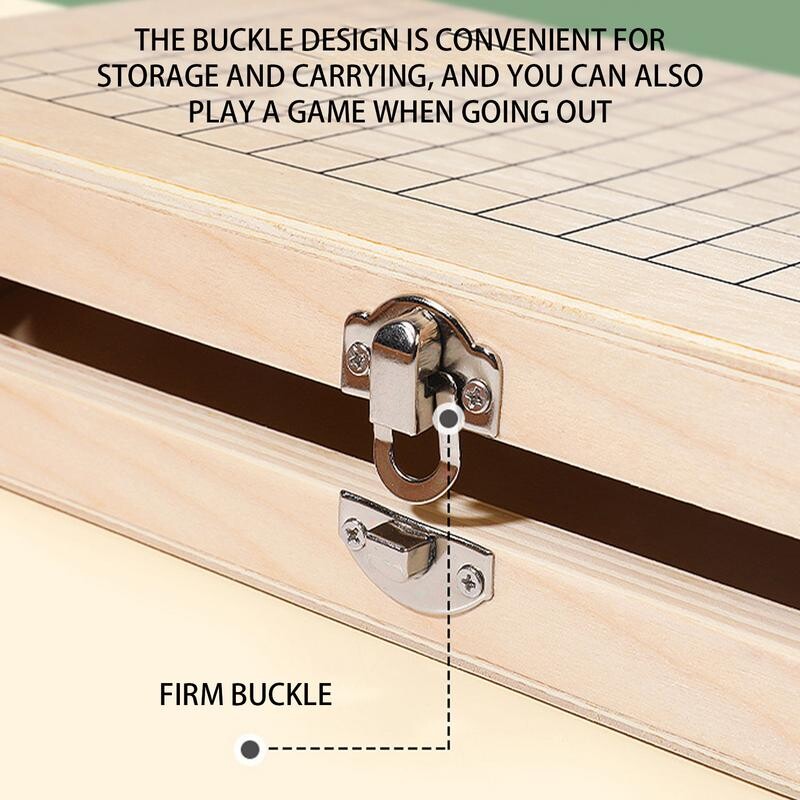 Go Game Sulankstomas juodai baltas Weiqi šachmatų šachmatų rinkinys vaikams dėlionės stalo žaidimas žaislai dovanos