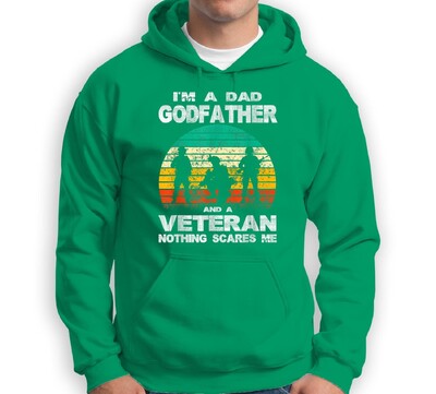 „I'm a Daddy Godfather“ Нова мода Спортно улично облекло Ежедневен суичър с качулка за бягане Оригинален ветерански стил