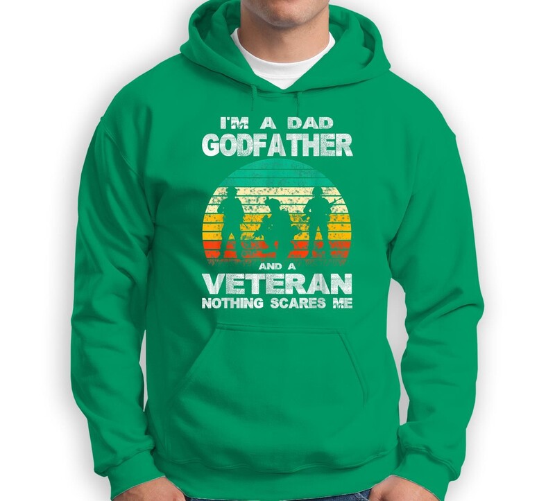 „I'm a Daddy Godfather“ Нова мода Спортно улично облекло Ежедневен суичър с качулка за бягане Оригинален ветерански стил