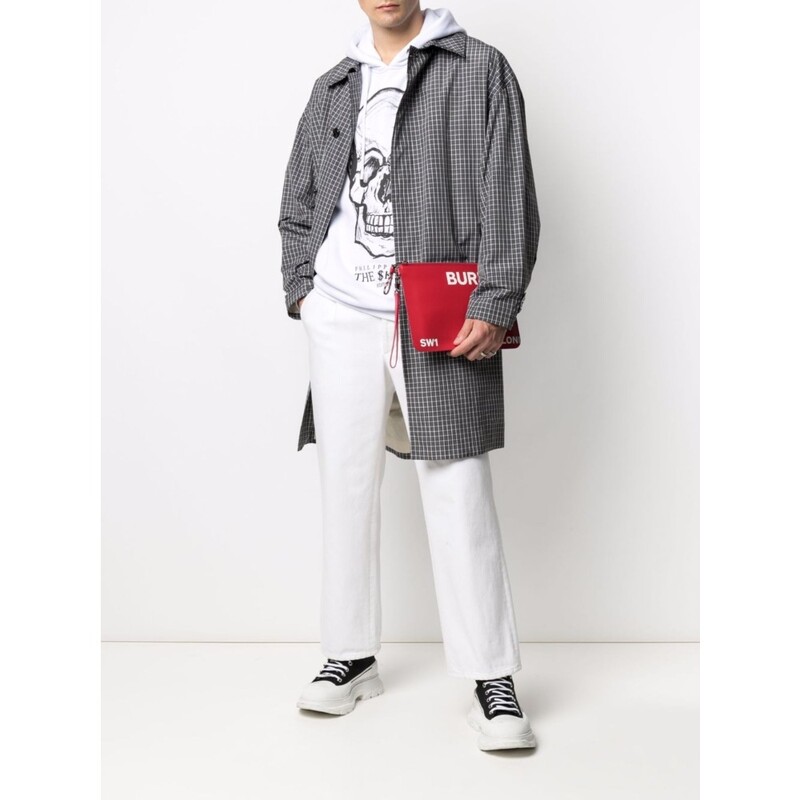 Amerikietiški prabangūs prekės ženklo kaukolės raštai marginti medvilniniai marškinėliai trumpomis rankovėmis vyriški rudeniniai žieminiai unisex megztiniai