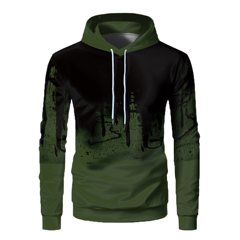 Vyriškas megztinis Naujas lauko sportinis skaitmeninis 3D spausdintas megztinis su gobtuvu pora beisbolo kostiumas laisvi vyriški drabužiai, madingi laisvalaikio viršūnės