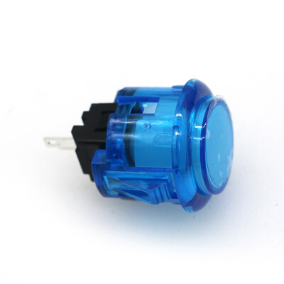 6 buc. Copie Sanwa 24mm 30mm Buton clar Microswitch Tablero Arcade Stick Joc Pandora Consola Raspberry Pi Hitbox Controller