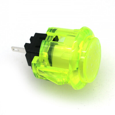 6 buc. Copie Sanwa 24mm 30mm Buton clar Microswitch Tablero Arcade Stick Joc Pandora Consola Raspberry Pi Hitbox Controller