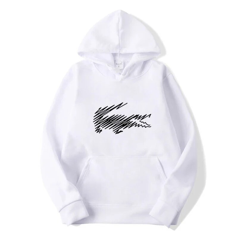 Vyriškas gobtuvas mados grafinis spausdinimas įvairiomis spalvomis laisvai prigludęs su gobtuvu Hiphopo stiliaus vilnos megztinis Vyriškas prekės ženklo gobtuvas Gatvės drabužiai