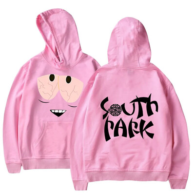 Muške majice s kapuljačom Prekogranični Amazon's Park 2D printani muški i ženski trendi pulover South Park Prevelika muška odjeća Hoodies