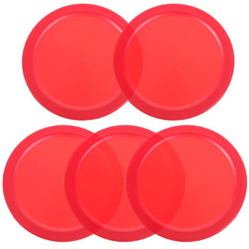 5Pcs BS Air Hockey Pucks Red Air Hockey Children Table Mini Ice Hockey Piece Въздушно окачване Аксесоари Топка Спортни инструменти