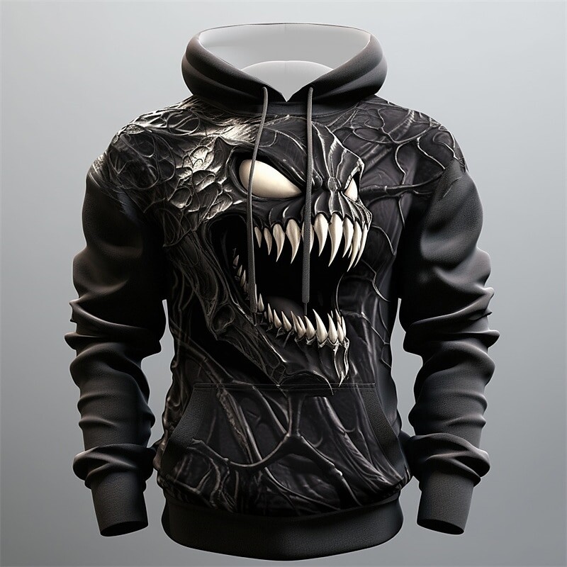 3D nova modna majica s kapuljačom 2024. Muška majica s kapuljačom, ležerna ulična odjeća