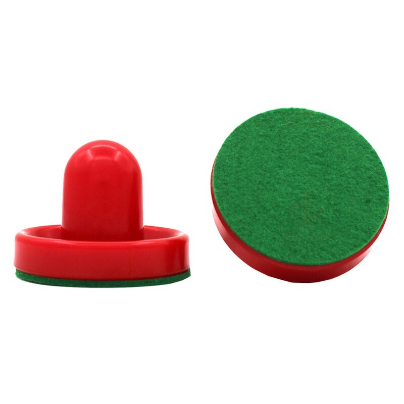 Gaisa hokeja ripas un lāpstiņas Gaisa hokeja stūmēji Gaisa hokeja rezerves ripas galda spēlēm Aprīkojuma piederumi 4 PCS Puck Pi