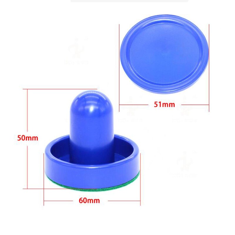 „Air Hockey“ irklai, maži, 2 x „Air Hockey“ šliaužikliai ir 4 x