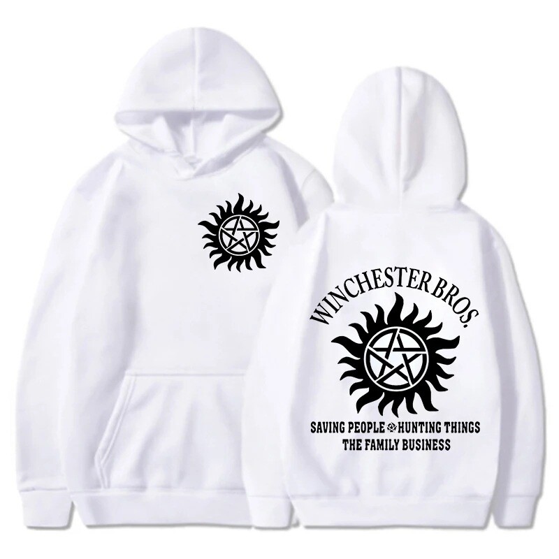 Нова мода Supernatural Hoodies Спортна качулка с дълъг ръкав